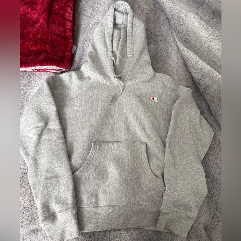 Champion Sweatshirt- Gray Size: Small